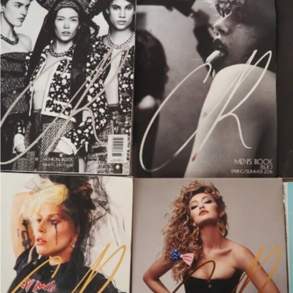 LOT OF 6 - CR Carine Roitfeld Fashion Magazine Lot - USED - Lady Gaga, Rihanna - Picture 3 of 3